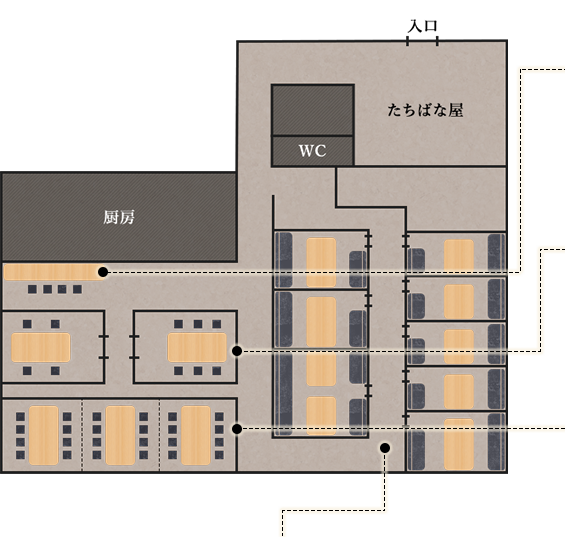 店内のご案内